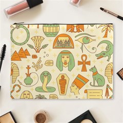 Egypt Seamless Pattern Cosmetic Bag (xl) by Wegoenart