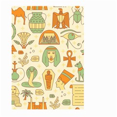 Egypt Seamless Pattern Large Garden Flag (two Sides) by Wegoenart