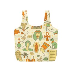 Egypt Seamless Pattern Full Print Recycle Bag (s) by Wegoenart