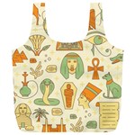 Egypt Seamless Pattern Full Print Recycle Bag (XL) Front