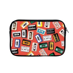 Vintage Retro Cassette Tape Pattern Design Template Apple Macbook Pro 13  Zipper Case