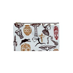 Africa Doodle Set Cosmetic Bag (Small)