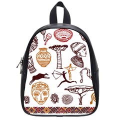 Africa Doodle Set School Bag (Small)