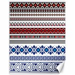 Illustration Ukrainian Folk Seamless Pattern Ornament Ethnic Ornament Border Element Canvas 18  x 24  17.8 x23.08  Canvas - 1