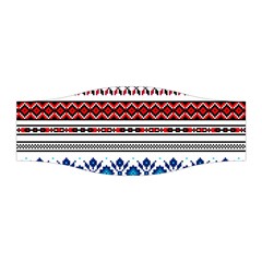 Illustration Ukrainian Folk Seamless Pattern Ornament Ethnic Ornament Border Element Stretchable Headband by Wegoenart