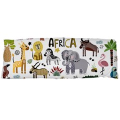 Cartoon African Animals Body Pillow Case Dakimakura (two Sides) by Wegoenart