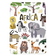 Cartoon African Animals Removable Flap Cover (s) by Wegoenart