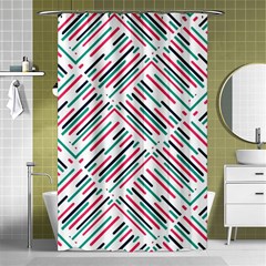 Abstract Colorful Pattern Background Shower Curtain 48  X 72  (small)  by Wegoenart