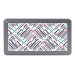 Abstract Colorful Pattern Background Memory Card Reader (Mini) Front