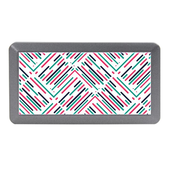 Abstract Colorful Pattern Background Memory Card Reader (Mini)