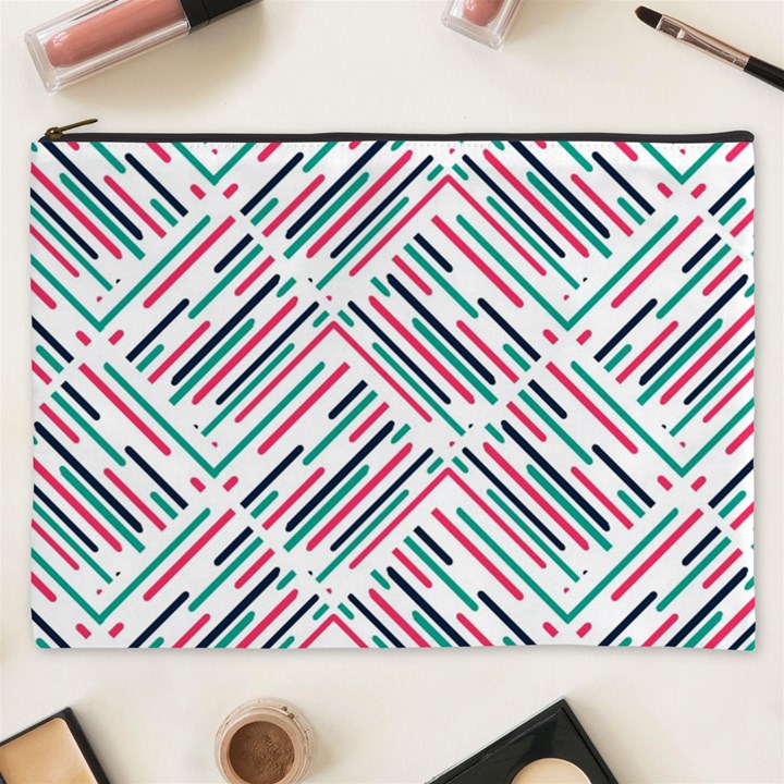 Abstract Colorful Pattern Background Cosmetic Bag (XXXL)