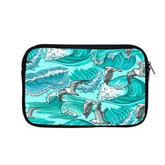 Sea Waves Seamless Pattern Apple Macbook Pro 13  Zipper Case by Wegoenart