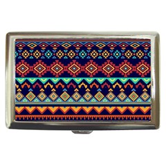 Pattern Tribal Style Cigarette Money Case by Wegoenart