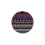 Pattern Tribal Style Golf Ball Marker (4 pack) Front