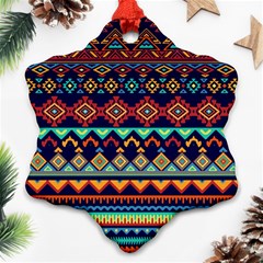 Pattern Tribal Style Ornament (snowflake)