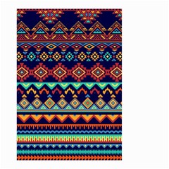 Pattern Tribal Style Small Garden Flag (two Sides) by Wegoenart