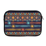 Bohemian Ethnic Seamless Pattern With Tribal Stripes Apple MacBook Pro 17  Zipper Case Front