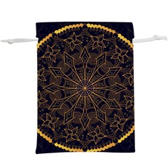 Luxury Mandala Background  Lightweight Drawstring Pouch (xl) by Wegoenart