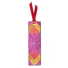 Ethnic Floral Mosaic Pattern Small Book Marks by Wegoenart