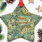 Light Colors Ethnic Decorative Pattern Batik Ornament (Star) Front