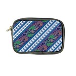 Indonesian Combination Batik With Dominant Blue Color Coin Purse Front