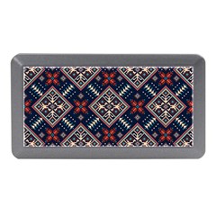 Ukrainian Folk Seamless Pattern Ornament Memory Card Reader (mini) by Wegoenart