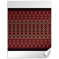 Illustration Ukrainian Folk Seamless Pattern Ornament Canvas 18  X 24  by Wegoenart