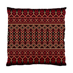 Illustration Ukrainian Folk Seamless Pattern Ornament Standard Cushion Case (two Sides) by Wegoenart