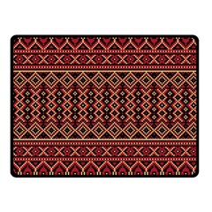 Illustration Ukrainian Folk Seamless Pattern Ornament Fleece Blanket (small) by Wegoenart