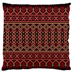 Illustration Ukrainian Folk Seamless Pattern Ornament Standard Flano Cushion Case (one Side)