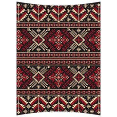 Ukrainian Folk Seamless Pattern Ornament Back Support Cushion