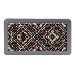 Zentangle Style Geometric Ornament Pattern Memory Card Reader (mini)