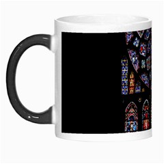 Chartres Cathedral Notre Dame De Paris Amiens Cath Stained Glass Morph Mugs by Wegoenart