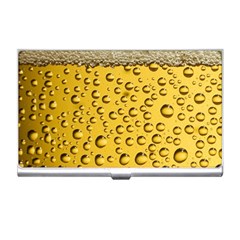 Beer Bubbles Business Card Holder