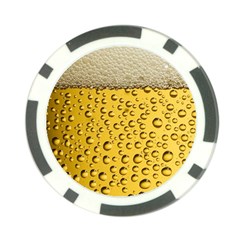 Beer Bubbles Poker Chip Card Guard