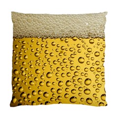 Beer Bubbles Standard Cushion Case (one Side)