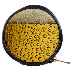 Beer Bubbles Mini Makeup Bag by Wegoenart