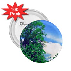 The Deep Blue Sky 2 25  Buttons (100 Pack)  by Fractalsandkaleidoscopes