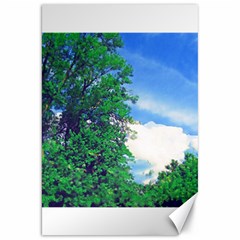 The Deep Blue Sky Canvas 20  X 30 