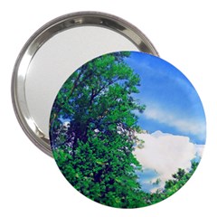 The Deep Blue Sky 3  Handbag Mirrors by Fractalsandkaleidoscopes