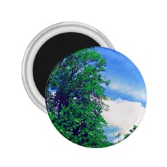 The Deep Blue Sky 2 25  Magnets by Fractalsandkaleidoscopes