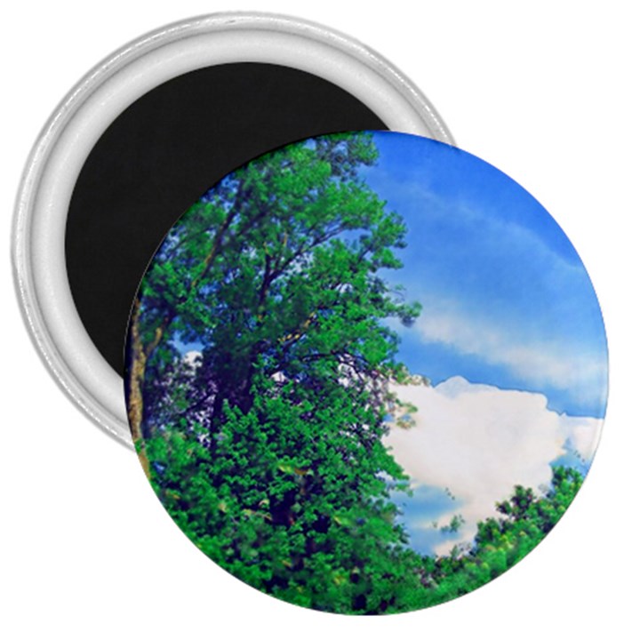 The Deep Blue Sky 3  Magnets