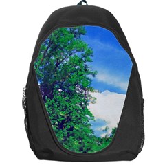 The Deep Blue Sky Backpack Bag by Fractalsandkaleidoscopes