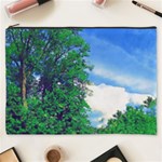 The Deep Blue Sky Cosmetic Bag (XXXL) Front