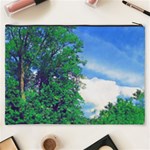 The Deep Blue Sky Cosmetic Bag (XXXL) Back