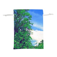 The Deep Blue Sky Lightweight Drawstring Pouch (m) by Fractalsandkaleidoscopes