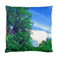 The Deep Blue Sky Standard Cushion Case (two Sides) by Fractalsandkaleidoscopes