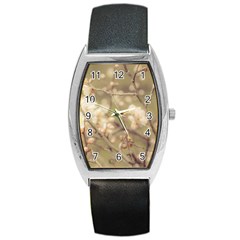 Sakura Flowers, Imperial Palace Park, Tokyo, Japan Barrel Style Metal Watch by dflcprintsclothing