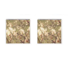 Sakura Flowers, Imperial Palace Park, Tokyo, Japan Cufflinks (square) by dflcprintsclothing