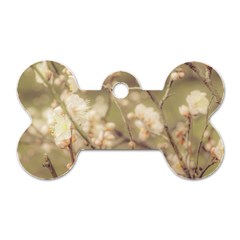 Sakura Flowers, Imperial Palace Park, Tokyo, Japan Dog Tag Bone (one Side) by dflcprintsclothing